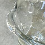 Daum france signed crystal vase – vintage piece
