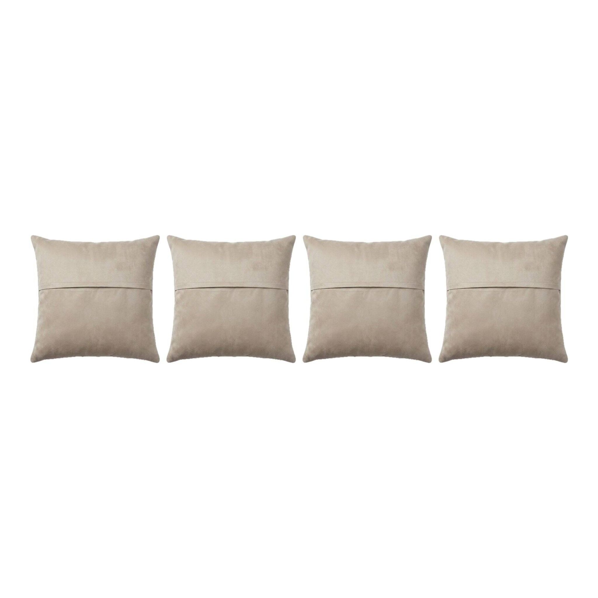 Lot de 4 housses de coussin kilim vintage 47x50 cm