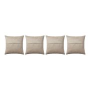 Lot de 4 housses de coussin kilim vintage 47x50 cm