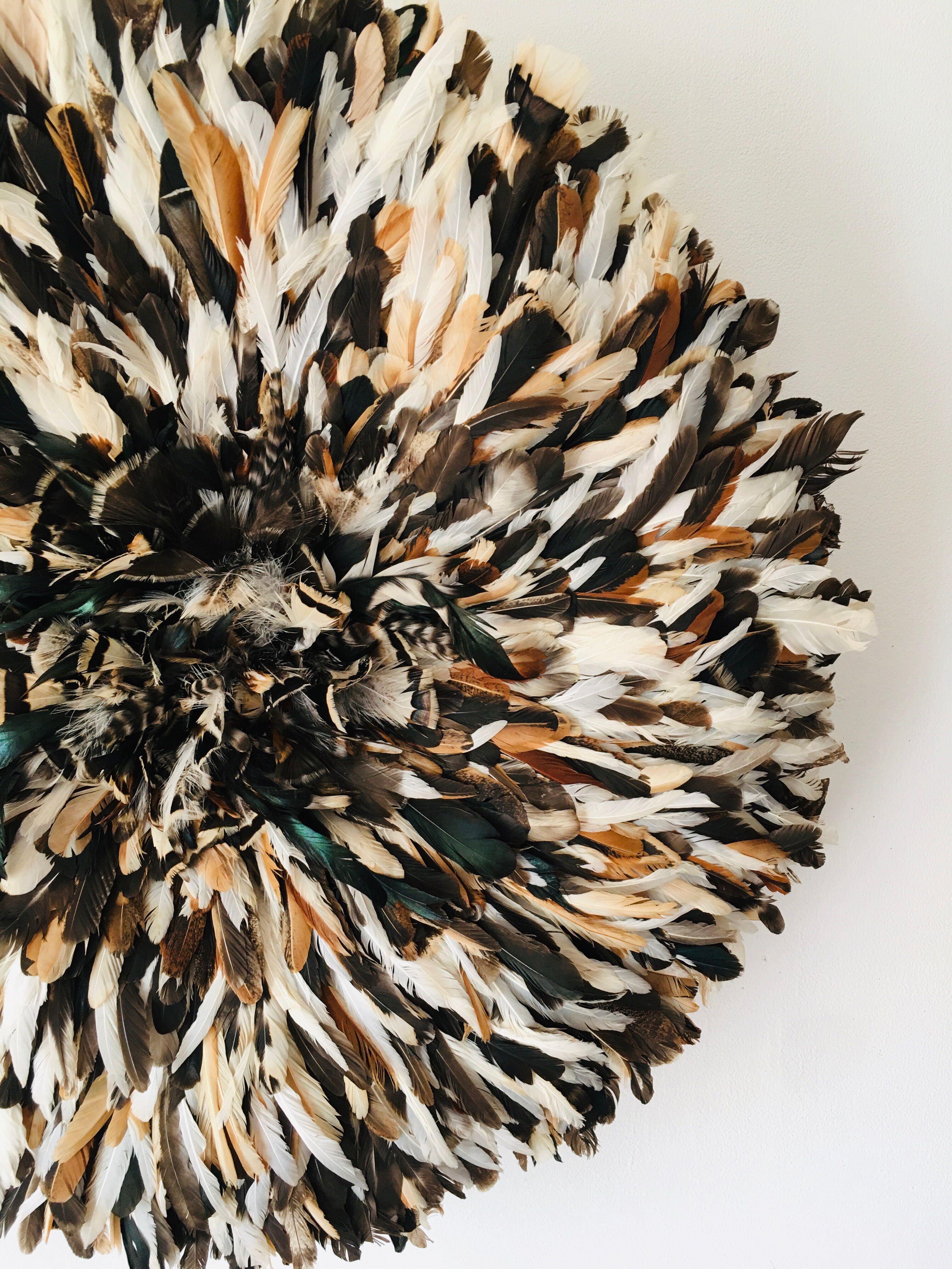 Juju Hat white black 75 cm
