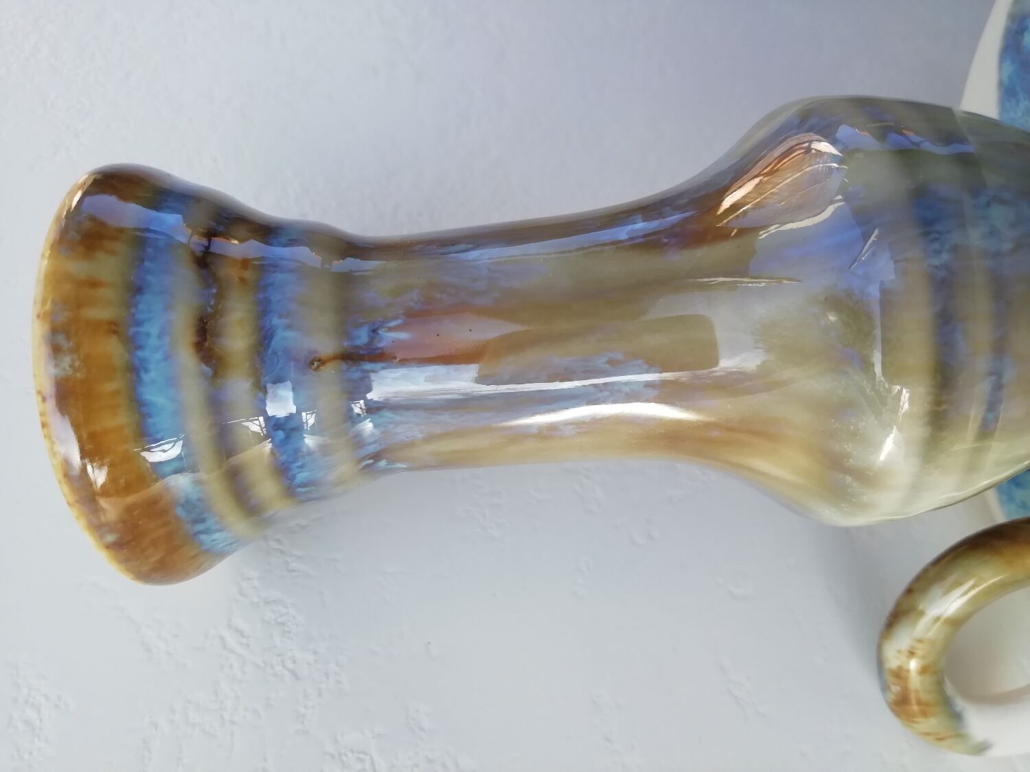 Rhoda stoneware clouds candle holder