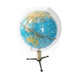 Vintage luminous globe 1950