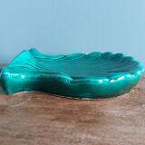 Coquillage coupelle vide poche vert émeraude