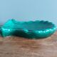 Emerald green seashell trinket dish