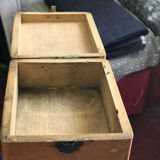 Victorian wooden box Mauchline late 19th century