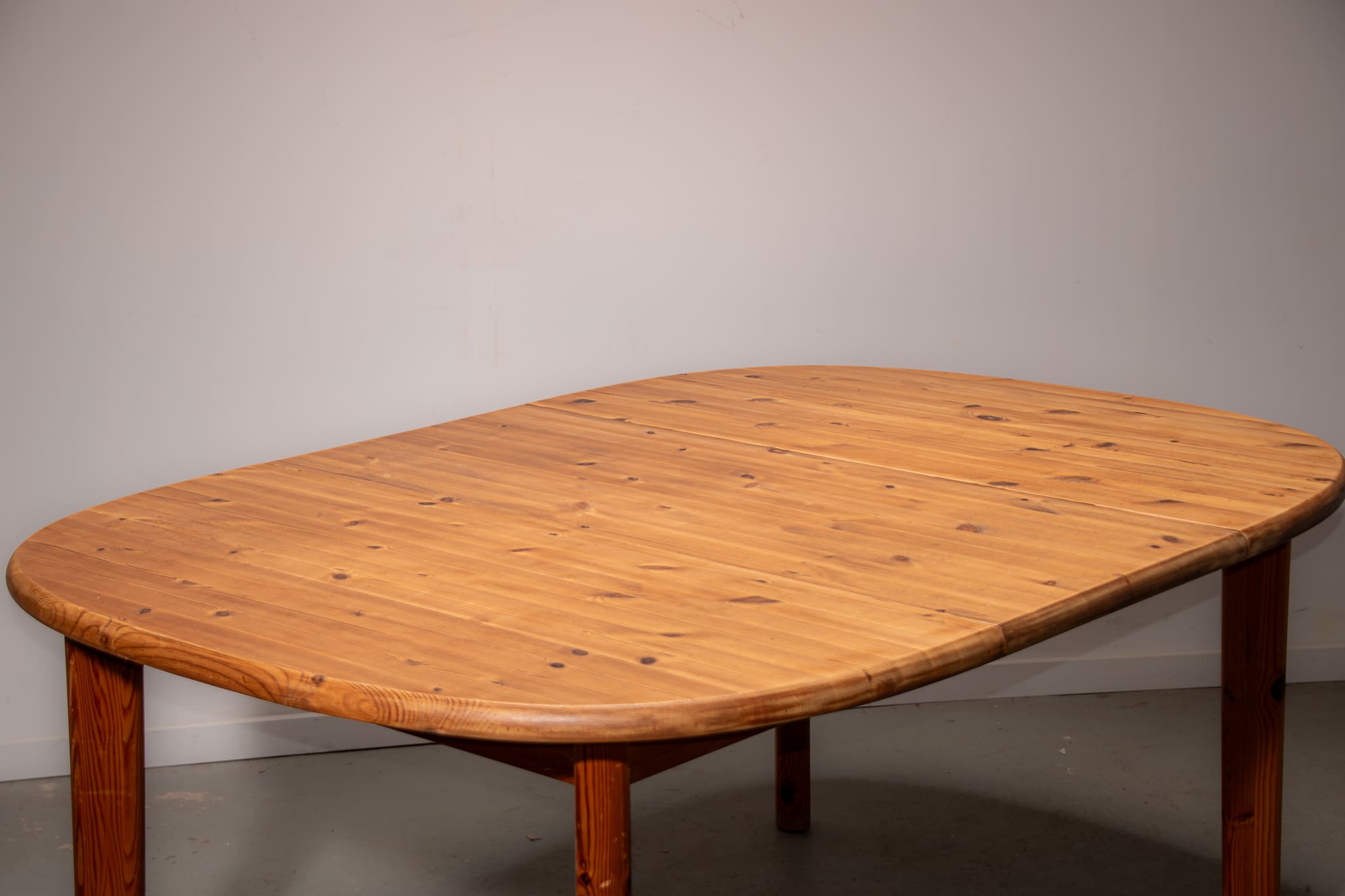 Ensemble de salle à manger en pin danois, vers 1990