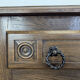 Brutalist sideboard in the spirit of Dudouyt.