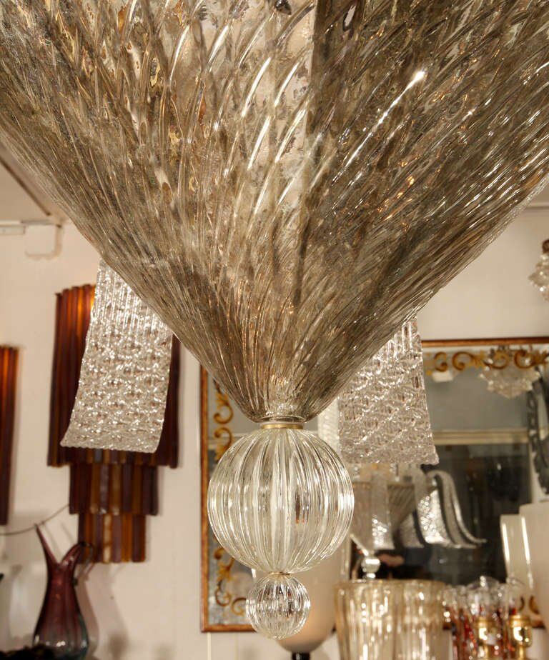 Murano glass chandelier