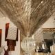 Lustre en verre de Murano