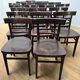 Set of 20 bistro chairs