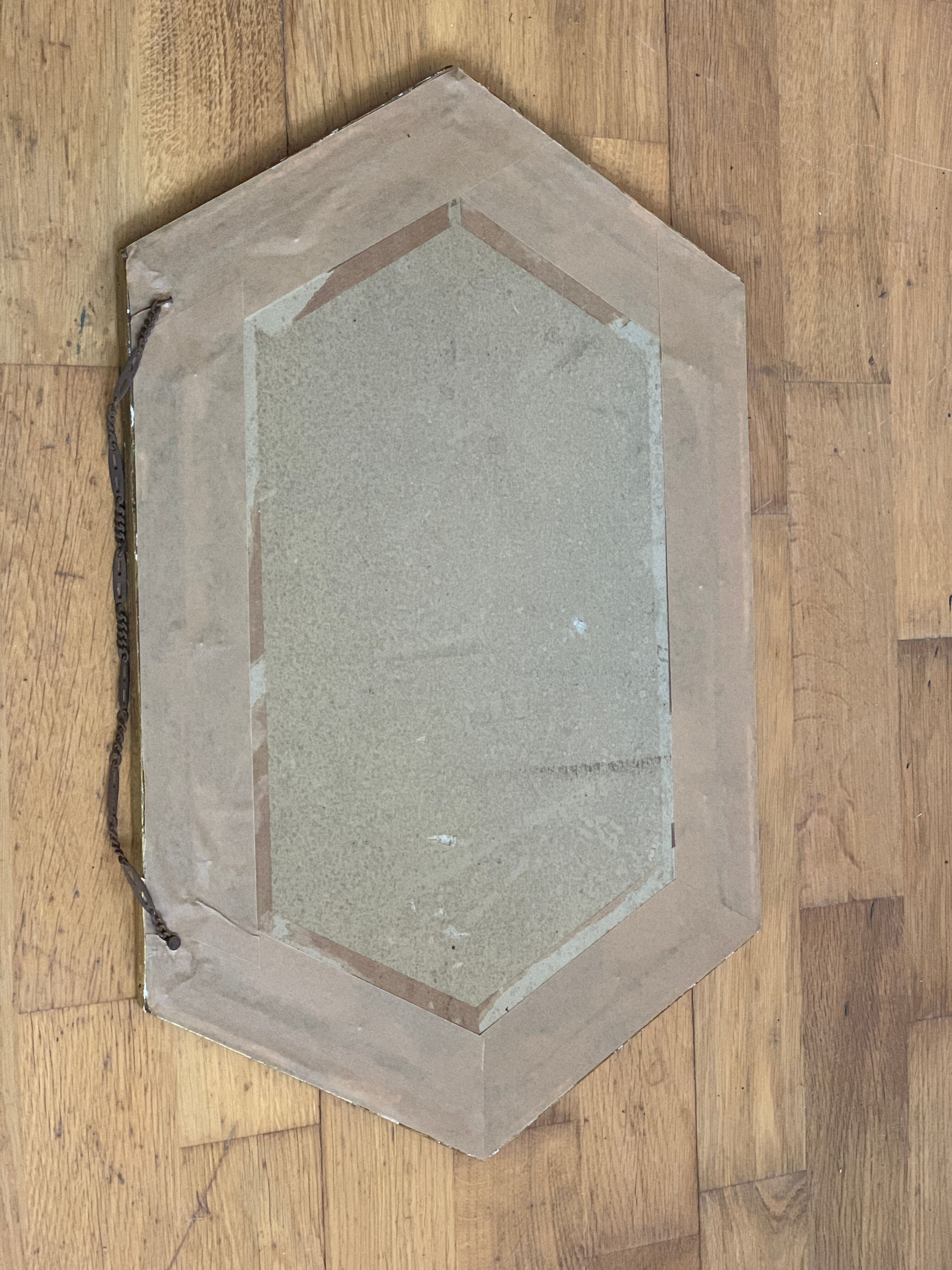 Miroir art déco 50x32