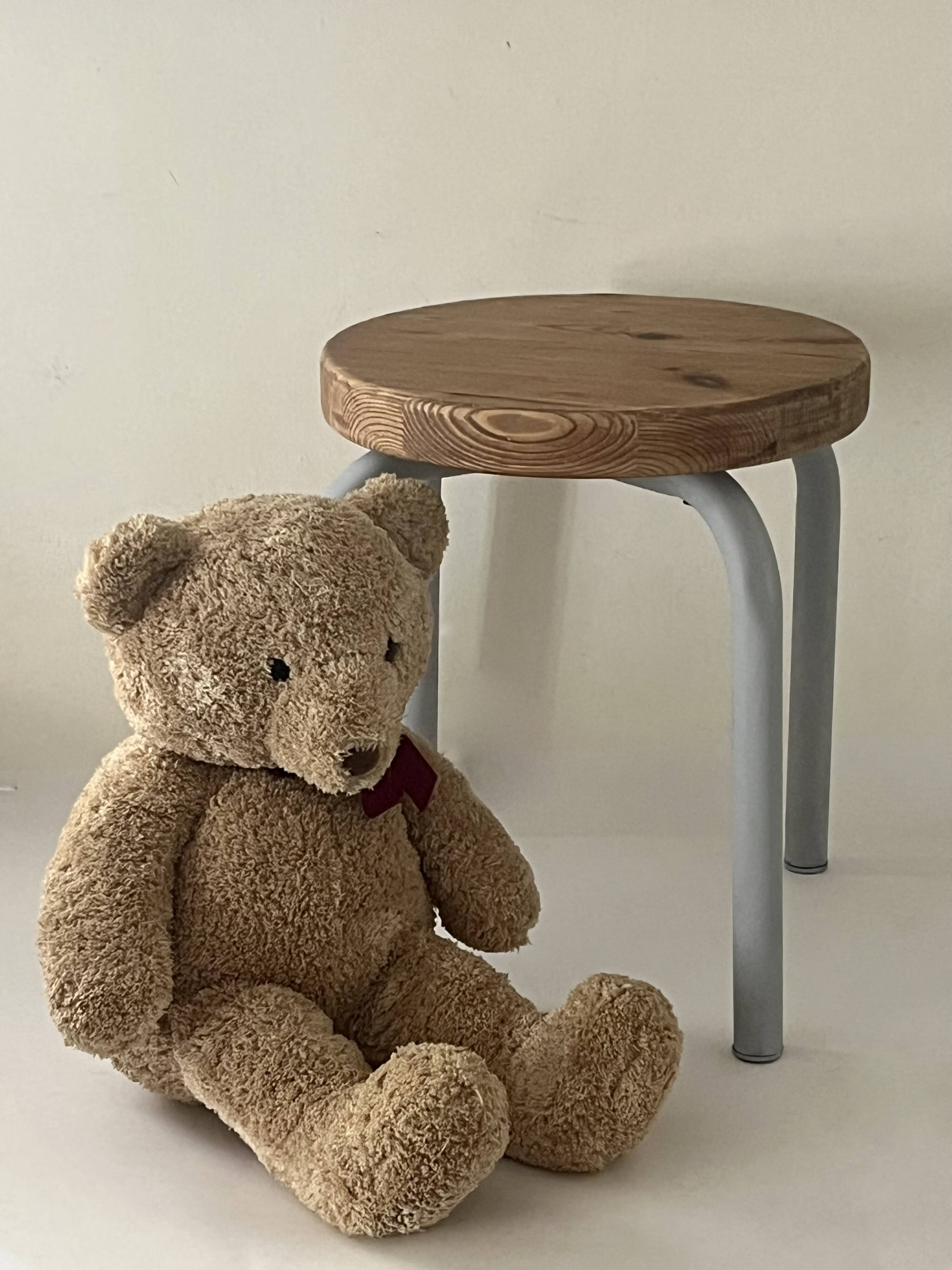 Small nursery school stool
