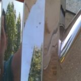 Silver metal teapot WMF year 1960