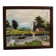 Antique landscape painting / framed oil painting of countryside landscape.