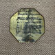 Brass mirror 32x32cm