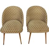 Pair of retro armchairs, Czechoslovakia 1960s