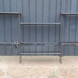 60s string wall shelf modular in black metal
