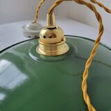 Enamelled sheet metal suspension