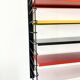 Vintage Tomado De Stijl Original Metal Wall Shelf (5 shelves), Mid-Century