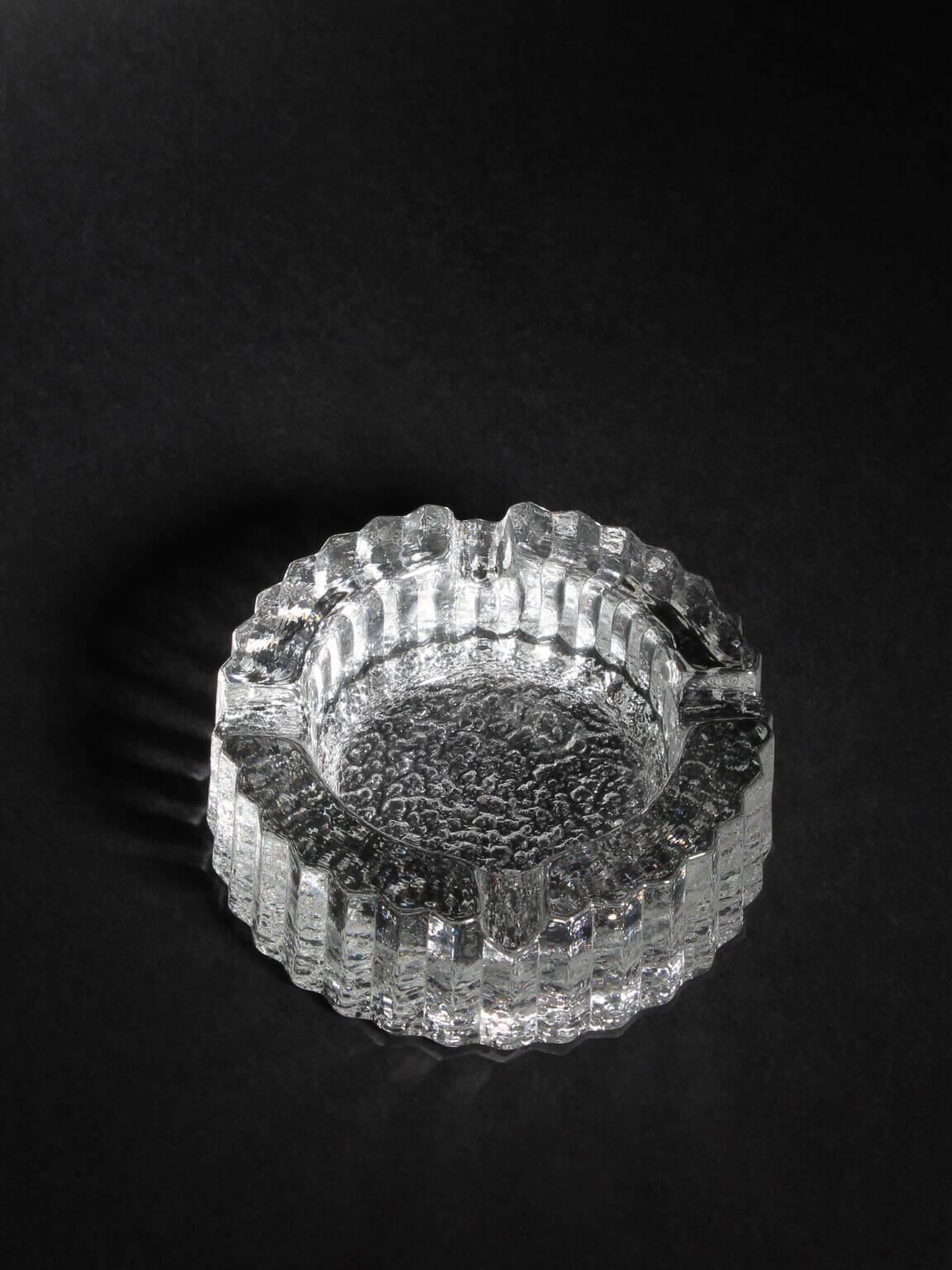 Willy Johansson Crystal Glass Ashtray