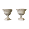 Pair of open porcelain cups