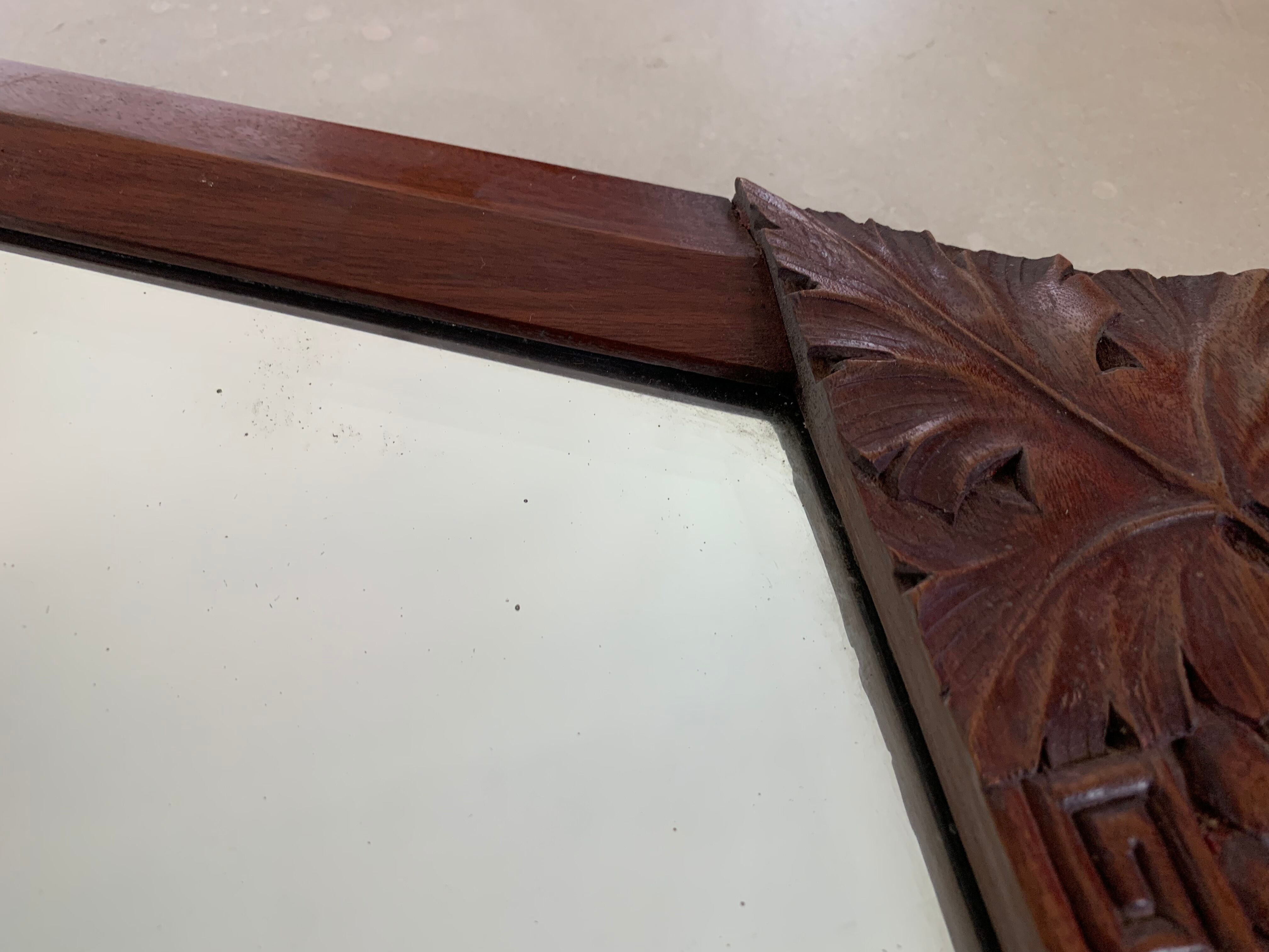 Art Deco buffet mirror 158cm