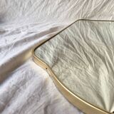 Ancien miroir forme libre