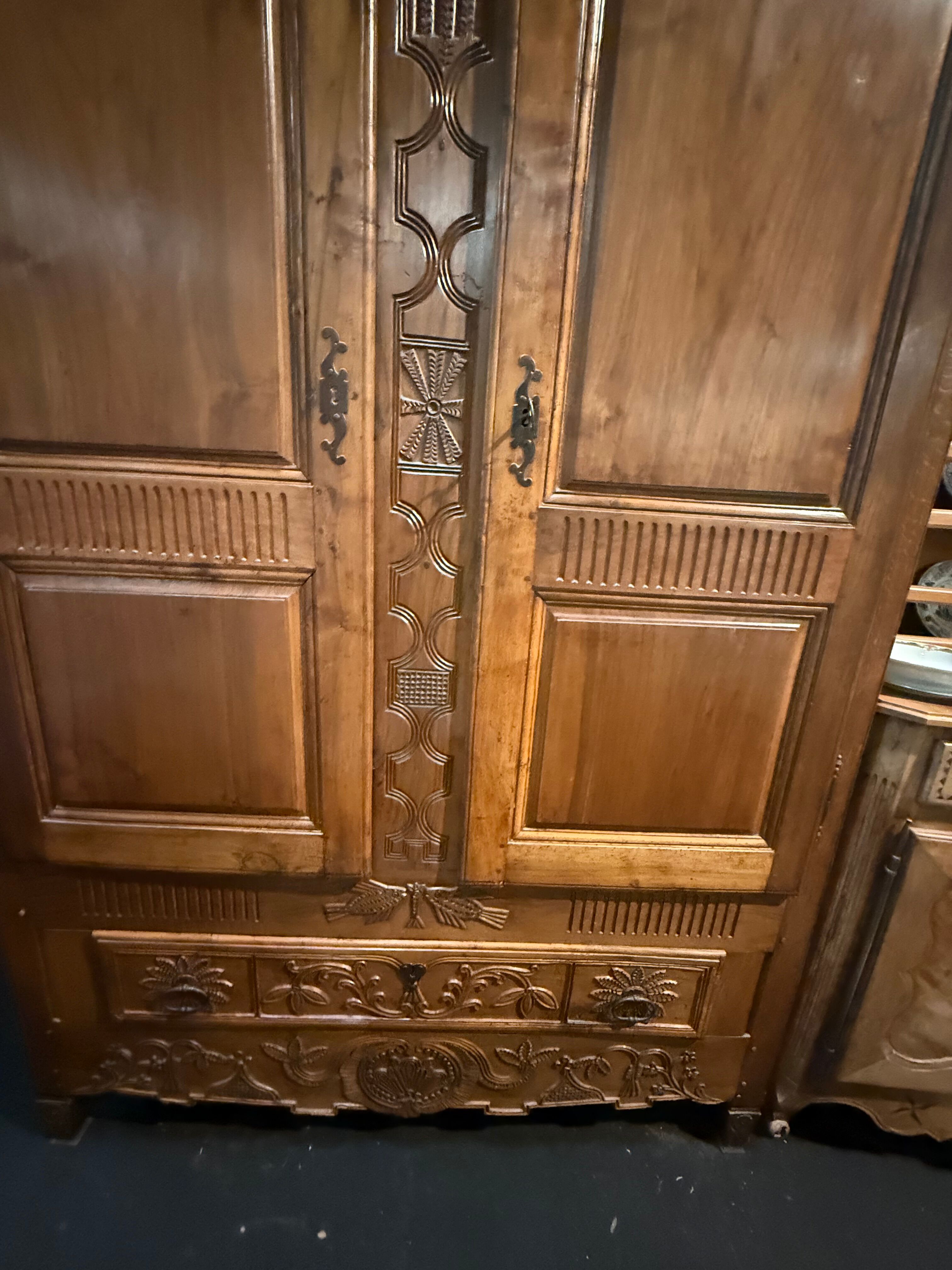 Louis XV Norman wardrobe