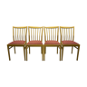 Set of chairs of dining 1970