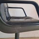 Stellcase Strafor Randall Buck DLG armchair by Pollock for Knoll