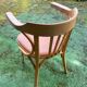 Baumann armchair n°21 seat imitation beige leather