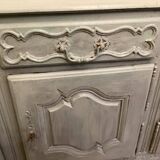 Low sideboard with four doors and four drawers