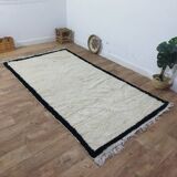 Tapis berbère mrirt en laine fait main 266 X 146CM