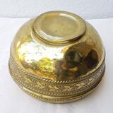 Brass pot cover