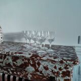 Verres à vin en cristal