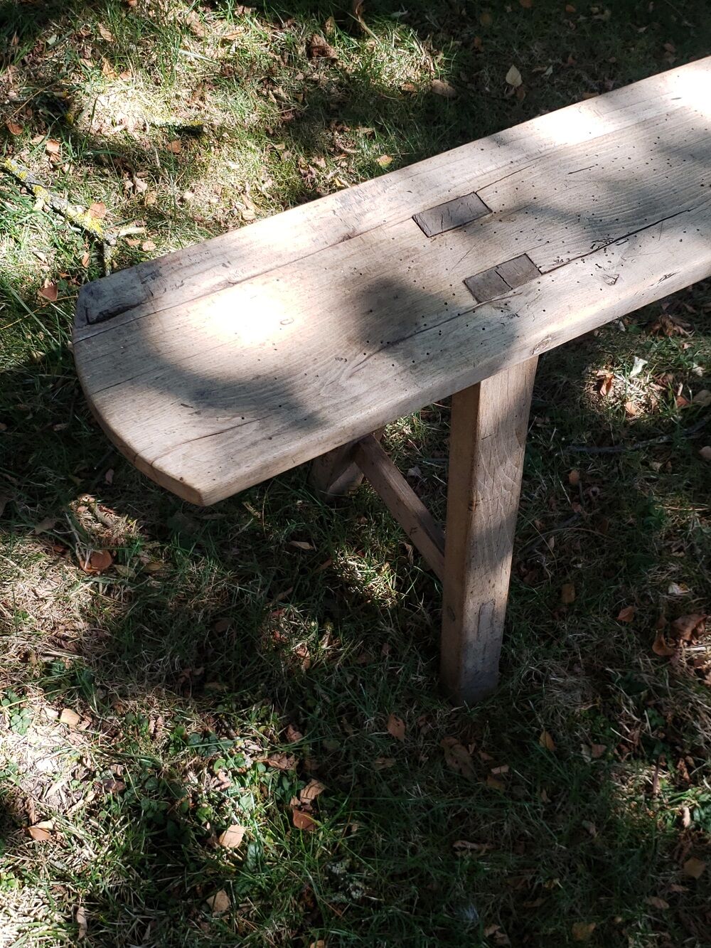 Oak bench
