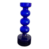 Vintage cobalt blue glass vase
