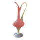 Opaline jug, Empoli glass, Tuscany, Florence (1950, Italy)