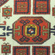 Antique Kazak Karachopf rug with geometrical design, 1920-1930
