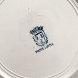 8 “Marie Louise” ironstone soup plates from Saint Amand and Hamage