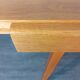 Extendable table in Beech Frantisek Jiràk by Tatra, Vintage Czechoslovak 1950s