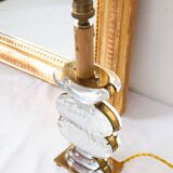 Baguès Maison table lamp in brass and crystal, circa 1960 (32.5 cm)