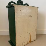 Wall vitrin with pediment