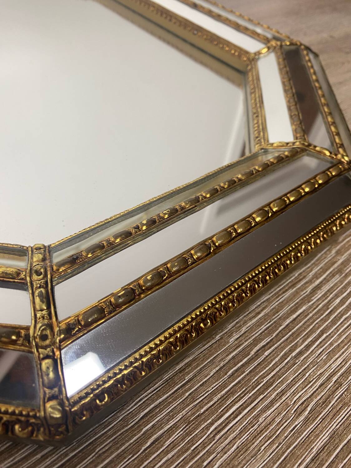 Miroir espagnol style vénitien, années 70-80