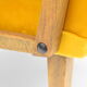 Fauteuil vintage jaune, Allemagne, années 1960