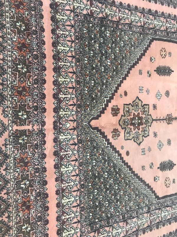 Tapis ancien Maroc Rabat fait main, 205X287 cm