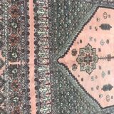 Tapis ancien Maroc Rabat fait main, 205X287 cm