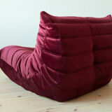 2 sofa chair and ottoman model designed by Michel Ducaroy 1973