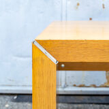 Removable desk in ash and aluminum Italy 60s