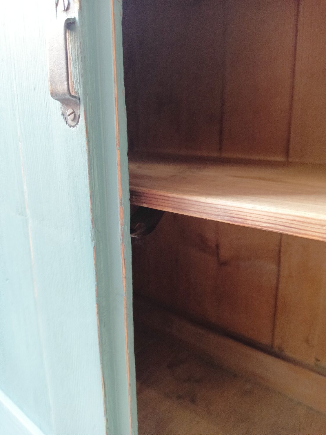 Parisian sideboard gray blue green